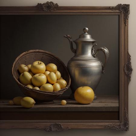 (masterpiece),(best quality),(still_life:1.3),no humans,simple background,old,realistic ,Rembrandt lights,
 8K, Ultra-HD,  hyper-realistic, vibrant, 8k, detailed, ultra detail, soothing tones, muted colors,
 <lora:KK_still_life_v2:0.8> 
Negative prompt: nsfw,EasyNegative,ng_deepnegative_v1_75t, (badhandv4:1.2),, nsfw,EasyNegative,ng_deepnegative_v1_75t, (badhandv4:1.2), (worst quality:2), (low quality:2), (normal quality:2), lowres, bad anatomy, bad hands, normal quality, ((monochrome)), ((grayscale)) watermark,
Steps: 50, Sampler: DPM++ 2M Karras, CFG scale: 7, Seed: 1791532994, Size: 512x512, Model hash: 4d91c4c217, Model: 6写实_lyriel_v15, Denoising strength: 0.6, Clip skip: 2, ENSD: 31337, Hires upscale: 2, Hires upscaler: 4x-UltraMix_Balanced