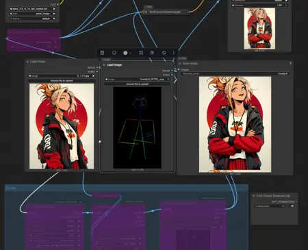 [Qwen_edit_2509] Simple Consistent character pose changer (workflow)