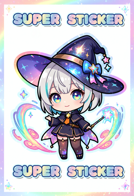 SUPER STICKER [Illustrious] SUPER STICKER [Illus]