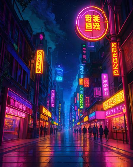 best quality,masterpiece,highly detailed,ultra-detailed,, <lora:neg4all_bdsqlsz_V3.5:-1> 
landscape with Harmony
no humans,    <lora:Neoncolor_last:2> Neon color