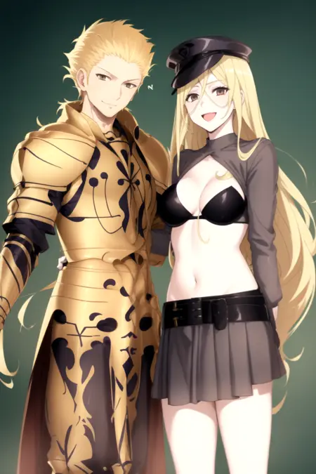 Gilgamesh x Bishamon (Fate/Stay Night x Noragami)