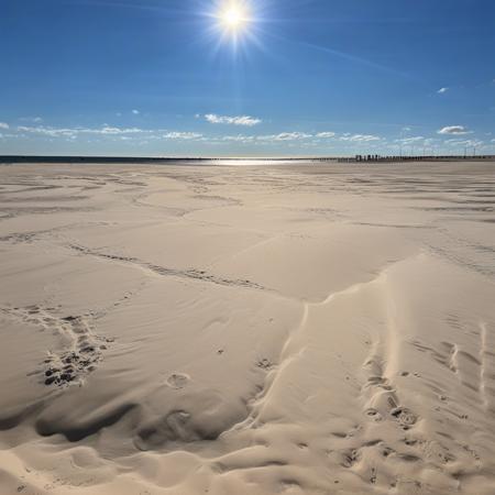 Waves and Beach XL-V1