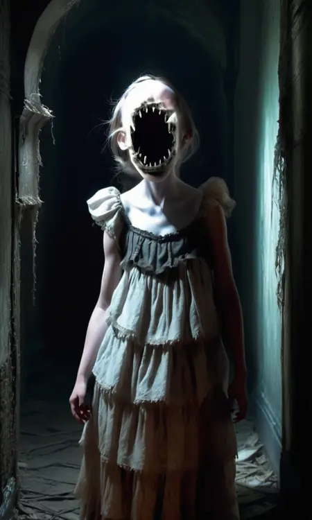 Monster Codex-Abyss girl | 怪物志-裂嘴女 | 深渊巨口