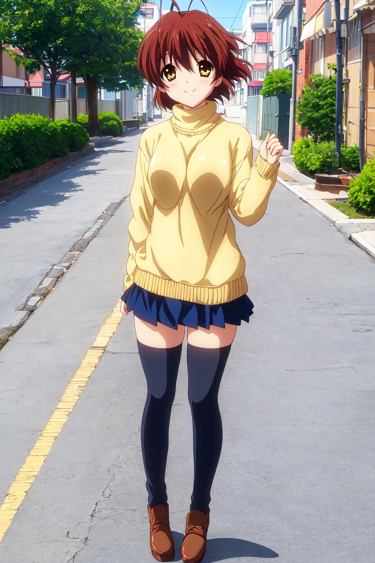 Furukawa Nagisa| 古河渚 (CLANNAD) [KyoAni Style] image by westernnero