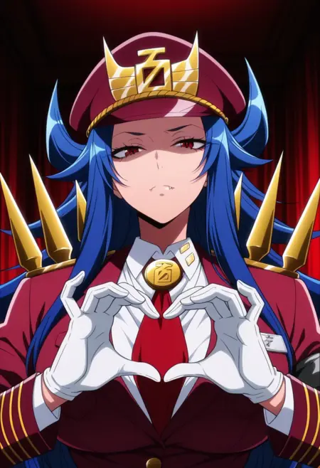 Momoko Hyakushiki (warden) | Nanbaka.