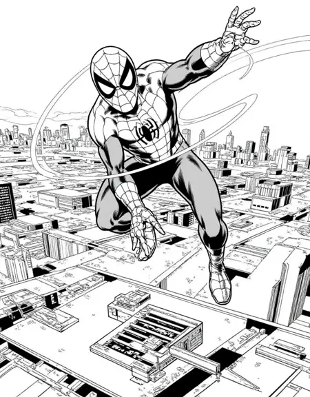 80s comics style (B&W)