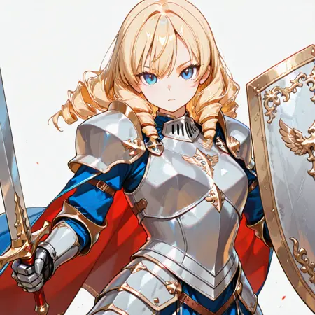オリジナルAIキャラ Knight Girl [Claudia Adure] クラウディア・アデューレ