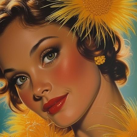 style of Rolf Armstrong