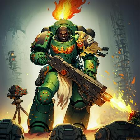 Salamanders - Warhammer 40,000 (Pony SDXL) Salamanders - Warhammer 40,000 (Pony SDXL)