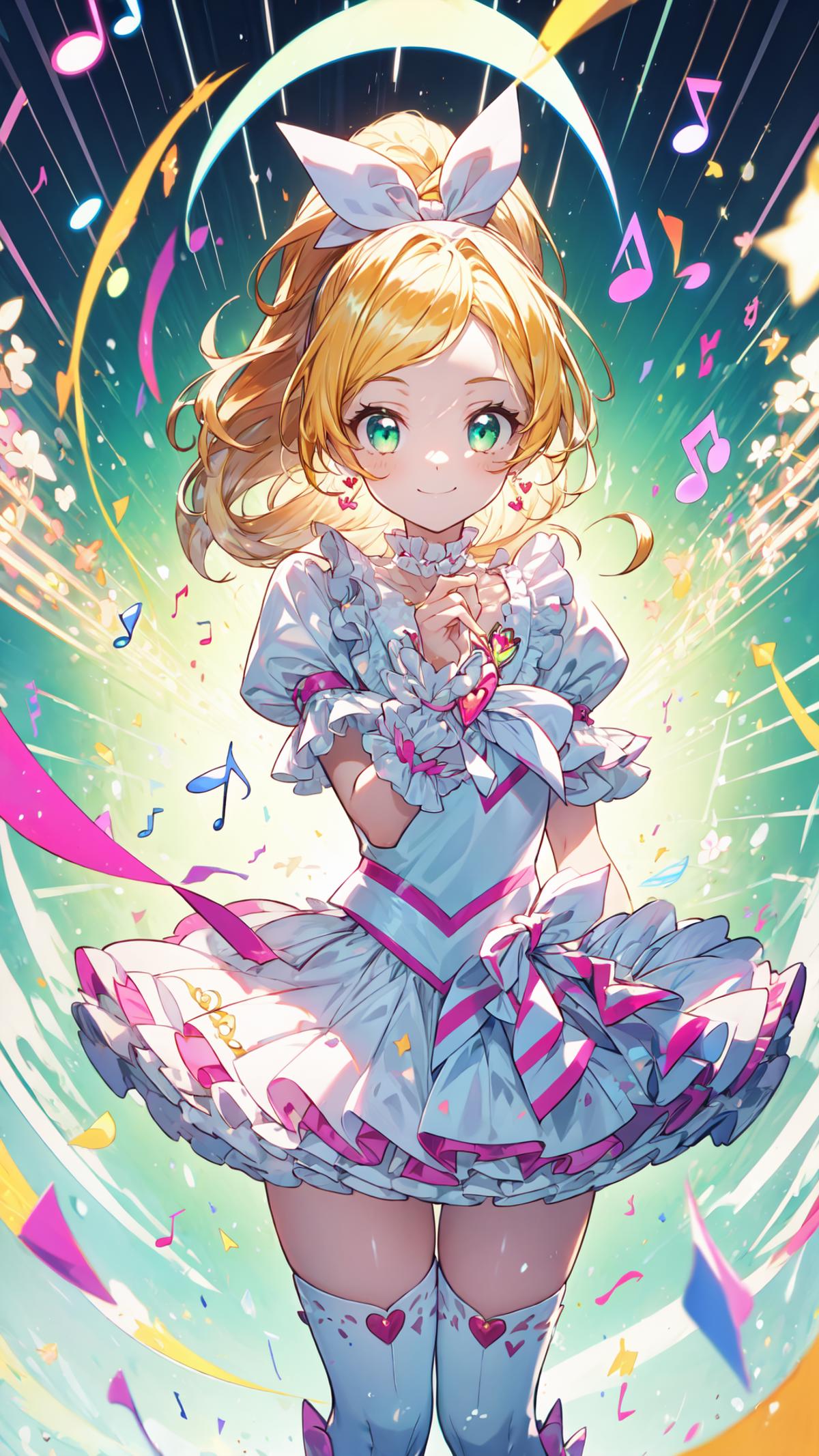 Cure Rhythm (Suite Pretty Cure♪) スイートプリキュア♪ キュアリズム image by hamuhamu26