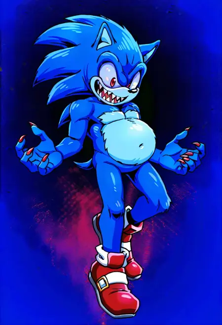 Movie Sonic (Lumpy Touch/Friday Night Funkin Vs Sonic.exe)