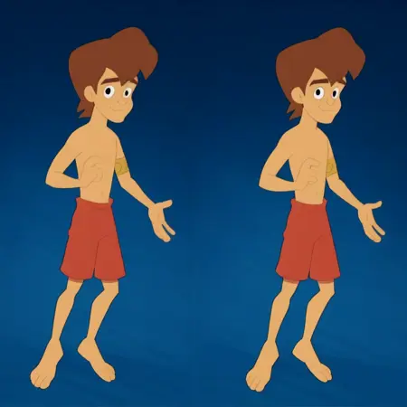 Flipper & Lopaka - Lopaka