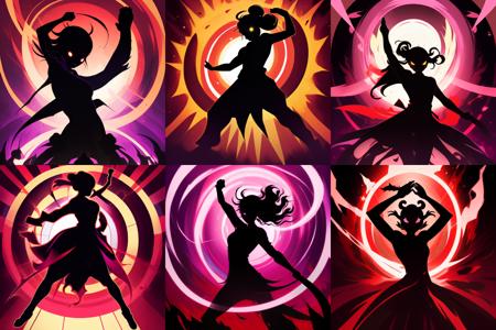 masterpiece,1girl silhouette,solo