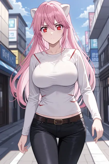 Kaede / Lucy / Nyu - Elfen Lied - manga ver.