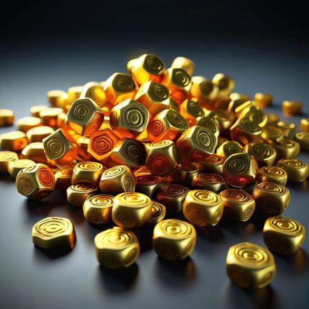 Galfenol in 3d print .Ultra High Definition 64K, Detailed and Intricate, Digital Art, Photo, Realistic, Cinematic, Studio Lighting, Beautiful Lighting