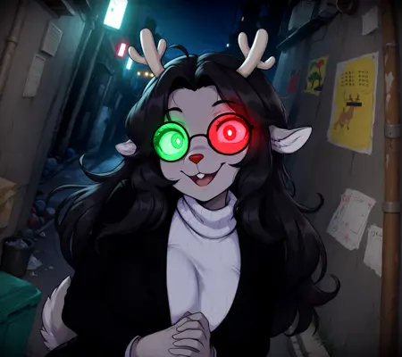 Spamelle (grey) - Deltarune [OC] (Character) (NAI)