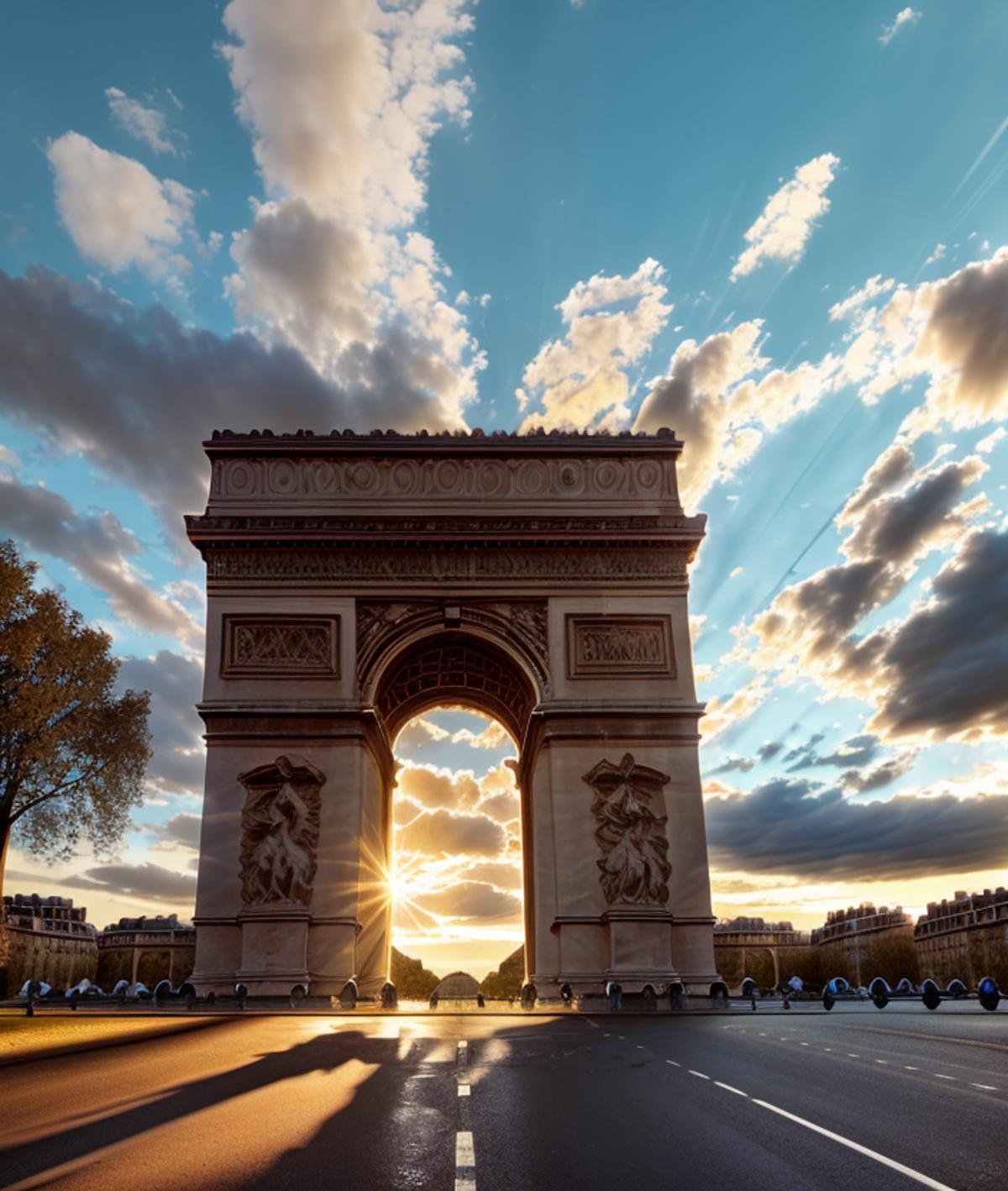 Arc de Triomphe - France - v1.0 | Stable Diffusion LoRA | Civitai