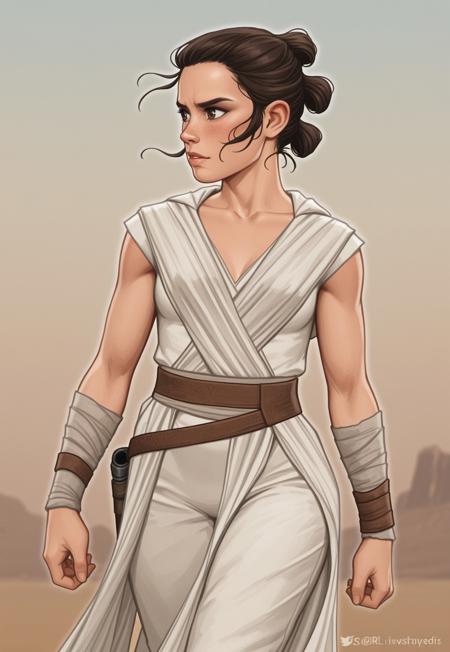 Commission: Rey (Star Wars) v1.0