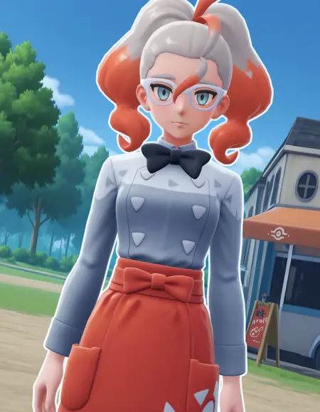 Nouveau Cafe Girl | Pokemon Legends: Z-A | IllustriousXL