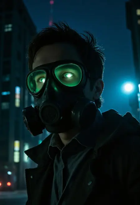Cyberpunk dystopia
