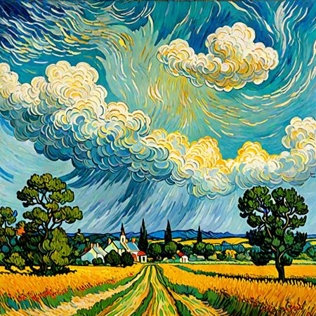 convection, by Vincent van Gogh
