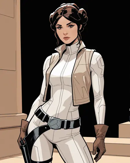 Princess Leia Organa - Star Wars Comics (Illustrious)
