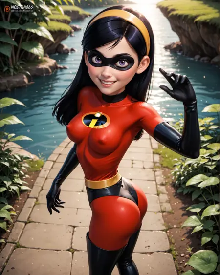 Violet Parr The Incredibles Pony Illustrious