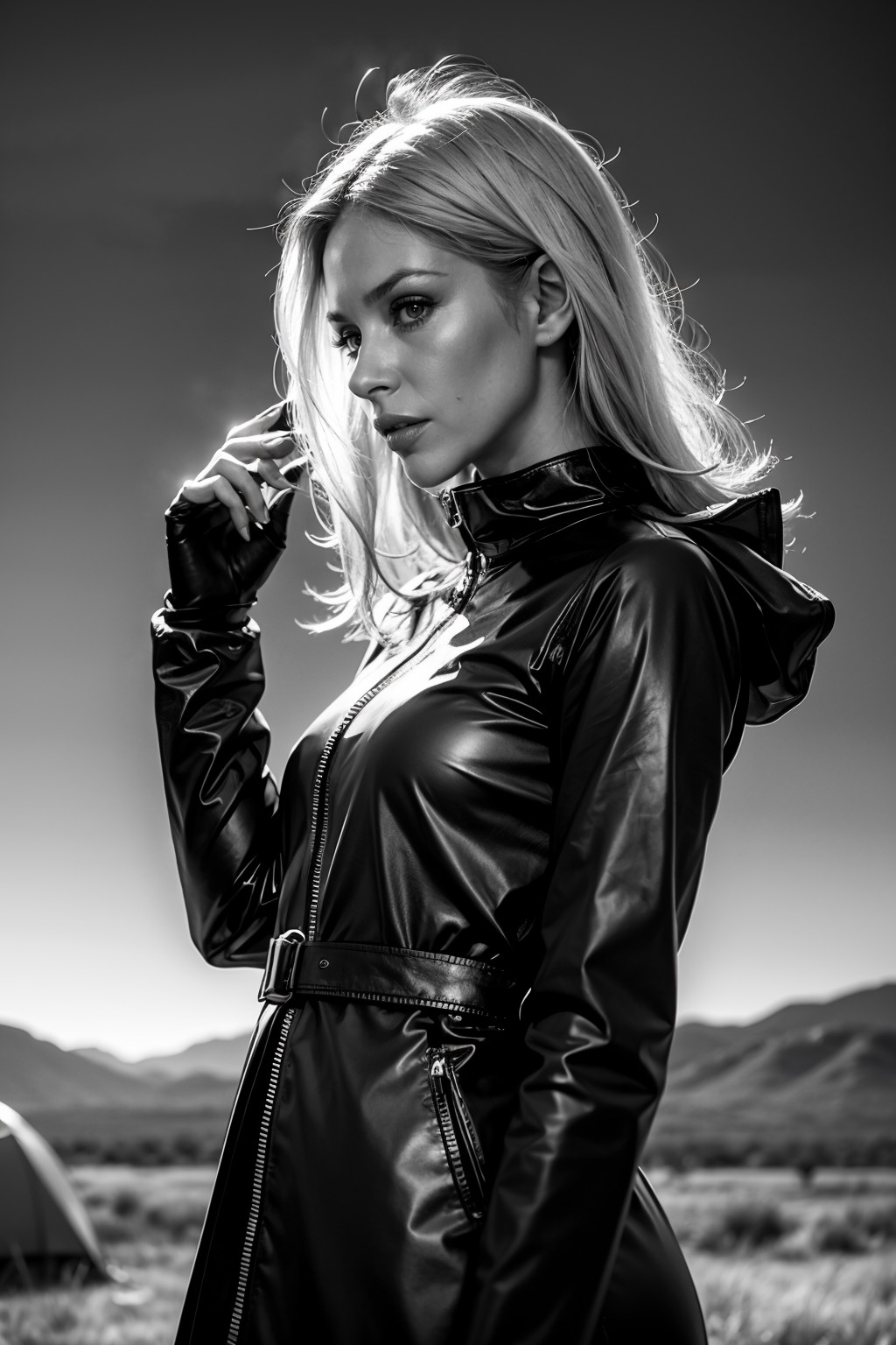 Stunning Blonde In Mercedes: Tiktok Trend - r4pwklw