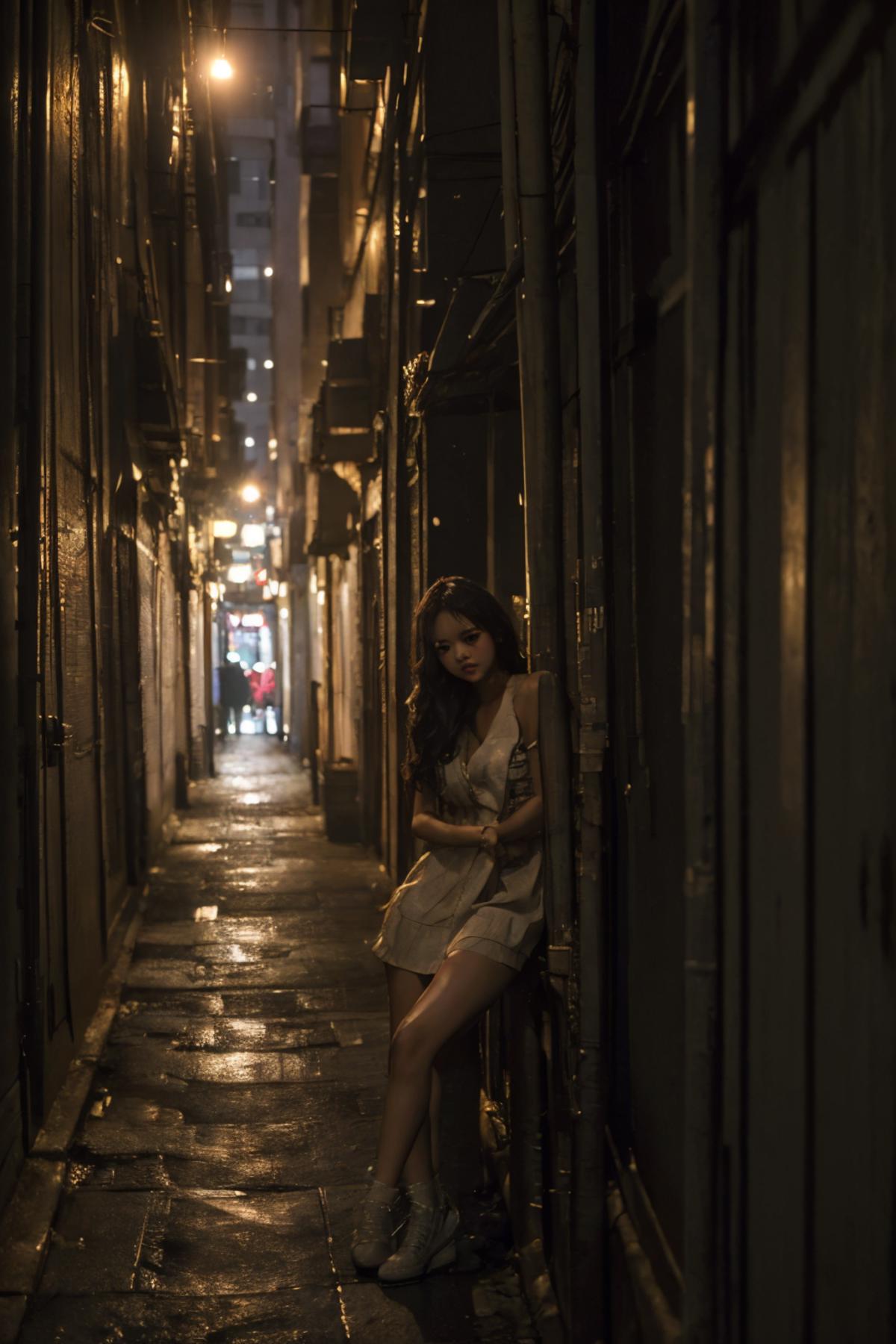 dirty alley image by ruanyi