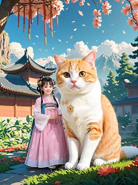 Group Photo with a Pet 猫猫守护神♥