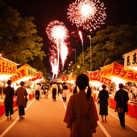 お祭りの屋台 / omatsuri SDXL