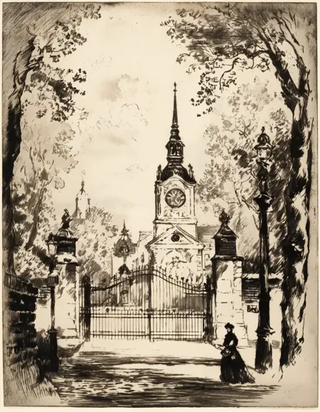 Joseph Pennell Style XL Nr. 1