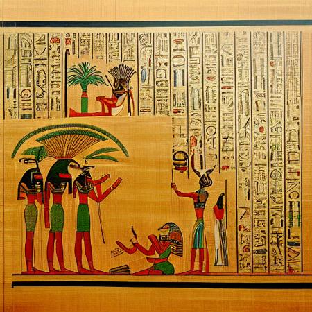 Egyptian Papyrus V1