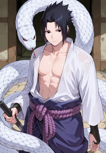 Uchiha Sasuke Early Shippuden Outfit