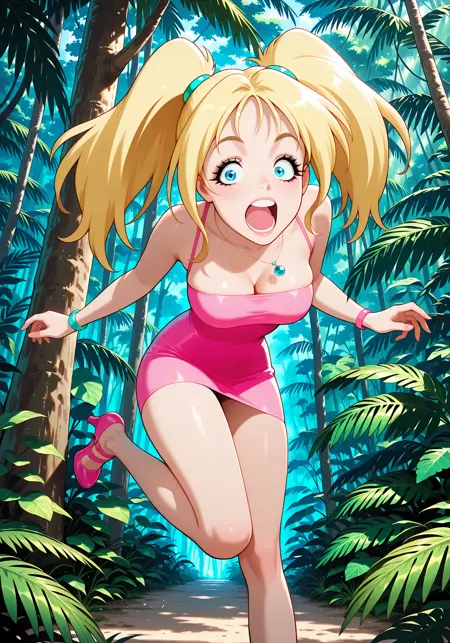 Spice Girls - unreleased anime concept art