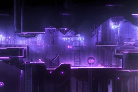 <lora:GD_glowLevel:0.8>
a picture of a cyberpunk game with purple and blue background and with different buildings, hyperdetailed, epic