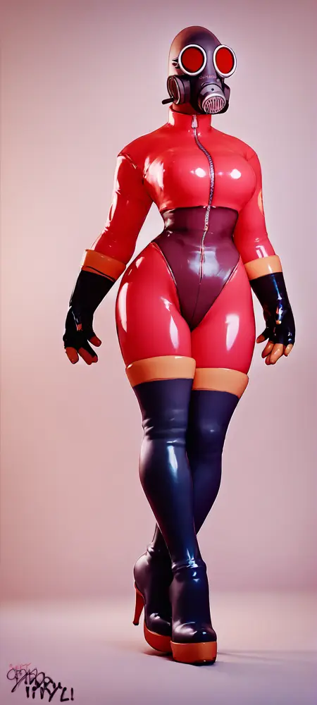 Fempyro LoRA (Primarily 3D)