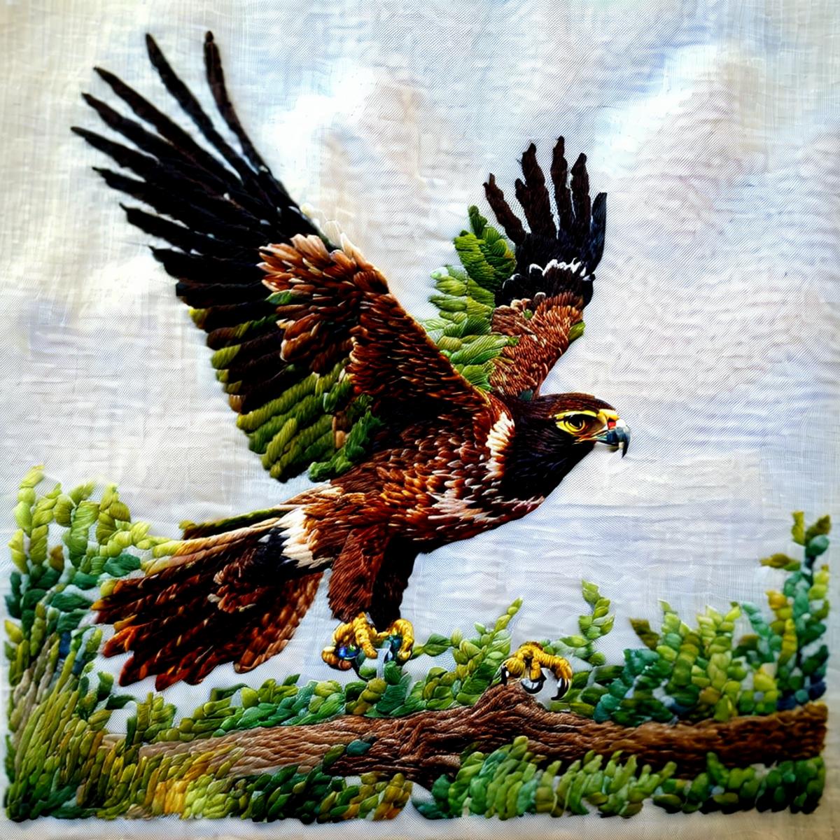 Embroidery. SDXL image by coogara