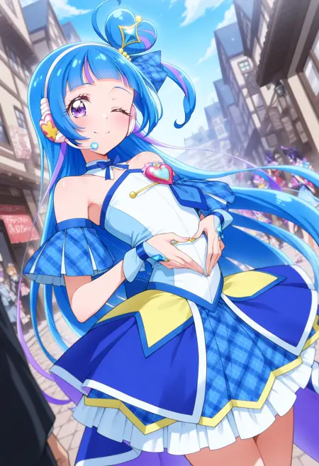 cure wink(kimi to idol precure) / キュアウインク(キミとアイドルプリキュア)