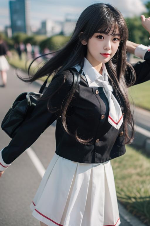 大道寺知世 daidouji tomoyo 校服（钢化膜大师版/划掉。中学） image by Thxx