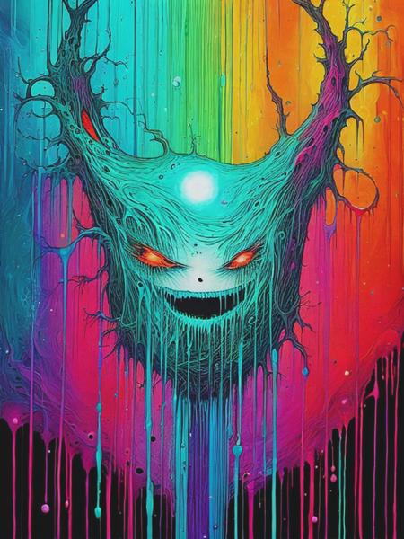 <lyco:AlexPardee:1.0> chill out by Alex Pardee