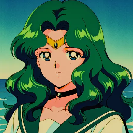 Michiru Kaiou/Sailor Neptune from Sailor Moon/美少女战士海王满