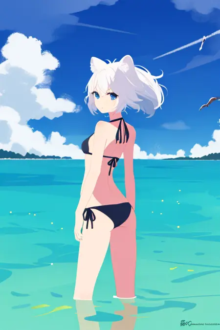 Vector Graphics Art Style (No lineart)