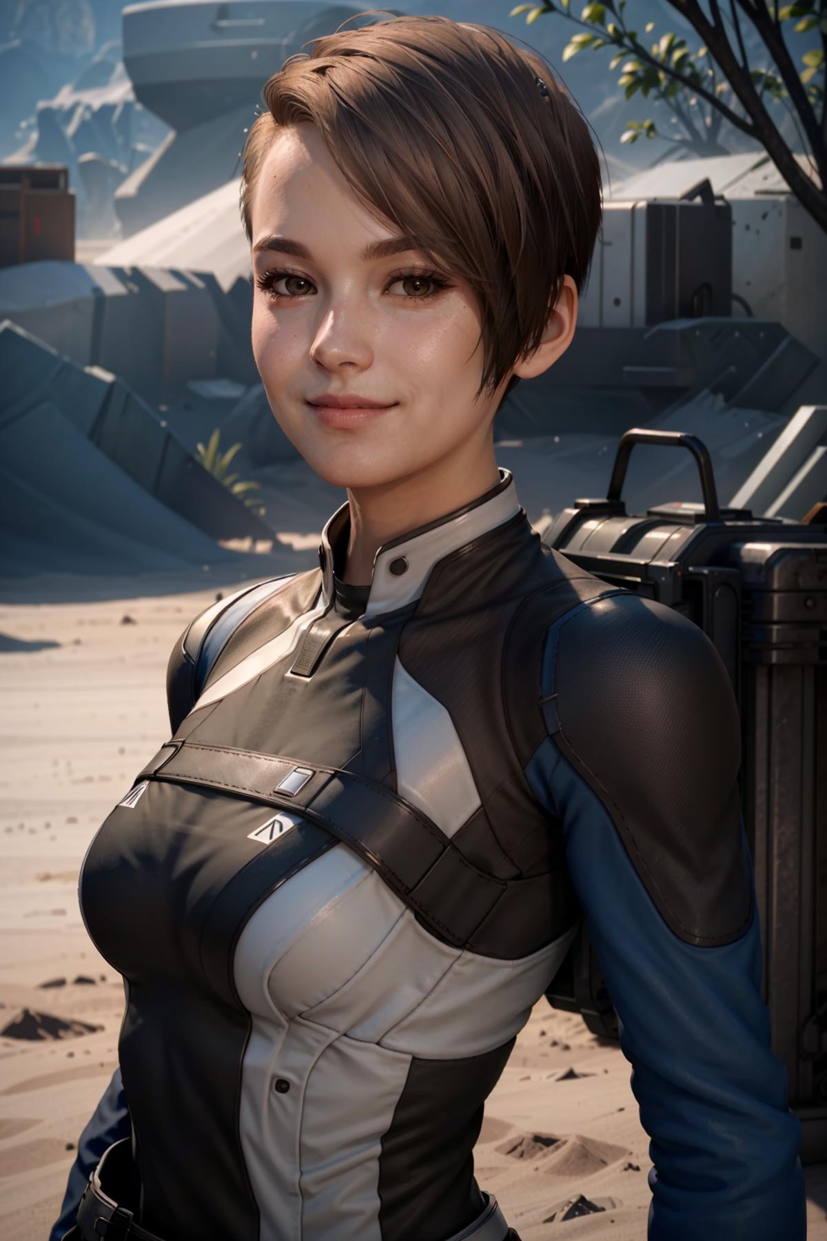 Cora from Mass Effect: Andromeda image by BloodRedKittie