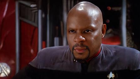 cinematic film still cinematic photo breathtaking (Avery Brooks:1.2) as <lora:captain_sisko_v2_100x100:1.25> captain_sisko, man,(goatee:1.2),( deep space nine red, gray and black uniform:1.7) . award-winning, professional, highly detailed . 35mm photograph, film, bokeh, professional, 4k, highly detailed . shallow depth of field, vignette, highly detailed, high budget Hollywood movie, bokeh, cinemascope, moody, epic, gorgeous, film grain, grainy