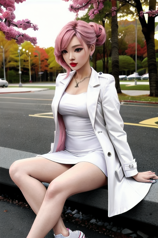 Brielle_Park_Taiwanese_woman__up-do_pink_hair__red_TNEQZ5K0.png