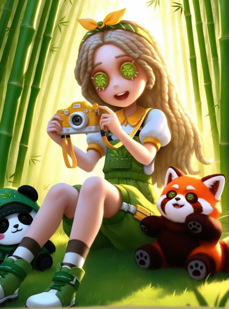 第五人格-小女孩-滚滚伙伴/Identity V-"Memory".Panda Friend small