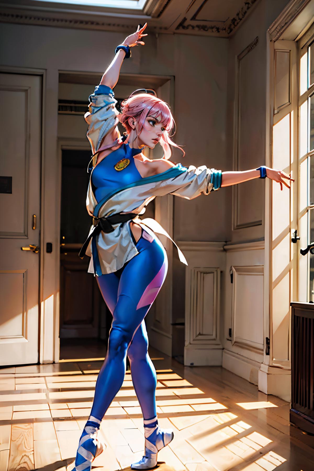 Manon (Street Fighter) LoRA image by wikkitikki