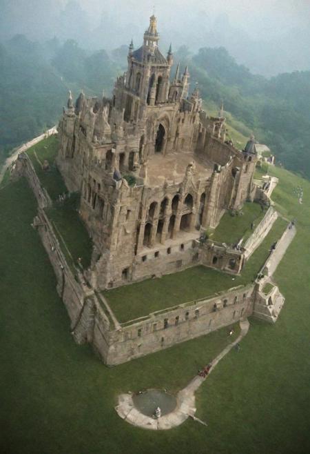 (The main castle, the center of the kingdom,urban landscape:1.5),
(a changing skyline, towering spires, thick walls, and extremely huge scale:1.4).
(statue, monument, square, fountain, cloister, central axis:1.3),
(extra huge Cathedral:1.1),
(easy to defend and difficult to attack in the spectacular natural landscape:1.2),
(Renaissance, Neoclassical, Baroque, Rococo, brutalist architecture:1.2),
(elegant, classic:1.2),
(dark fantasy style:1.1),(creeping fog:0.9),
(rich brown and blue color shades:1.4), (harmonious colors:1.0),
(real landscape:1.1), (blurred background:1.0),
(buildings|BREAK|trees|BREAK|Crowd|buildings|BREAK|trees|BREAK|Crowd|buildings|BREAK|trees|BREAK|Crowd:0.5), 
[(background, more_details:0.3), (more_details:0.6), (more_details:0.9), (more_details:1.2):0.65],[:traffic|windows|railing|stair|balcony|terrace|crowd|Sidewalk|vehicle|trees|equipment| detailed signal_details:0.7], [:marble|granite|lbrick|tile|metal|concrete|glass|foliage_material texture:0.7], (real landscape:1.1), (blurred background:1.0), [buildings|BREAK|trees|BREAK|Crowd|buildings|BREAK|trees|BREAK|Crowd|buildings|BREAK|trees|BREAK|Crowd:0.7], [(background, more_details:0.3) 
easynegative, BadDream, great lighting, extrusionbuilding, void, hillscastel, mayamaze