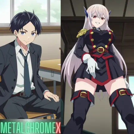 Kyouka Uzen and Yuuki Wakura (Chained Soldier/Mato Seihei no Slave)